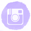 Lilac watercolor Instagram social media icons